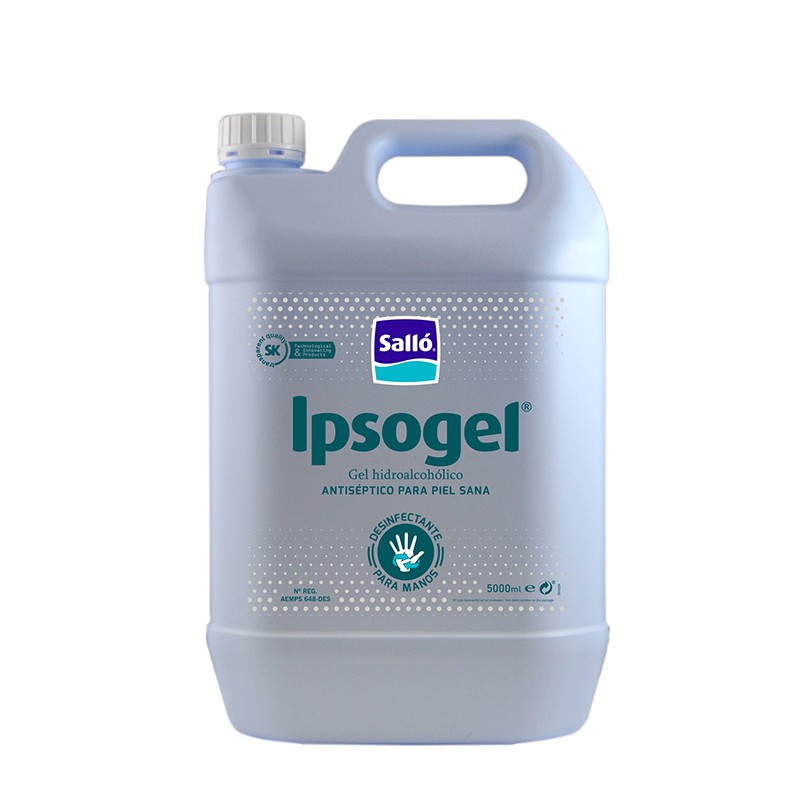 Ipsogel: desinfectante hidroalcohólico para manos en gel (5L)